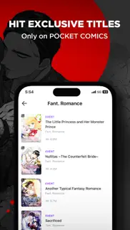 pocket comics: romance webtoon iphone screenshot 3