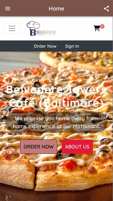 Belvedere Tower Cafe Screenshot