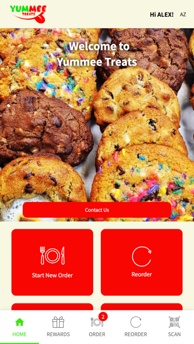 Yummee Treats online Screenshot