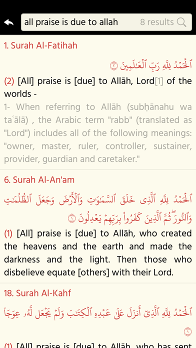 The Holy Quran (English) Screenshot
