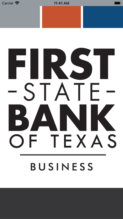 First State Bank of Texas Biz Screenshot
