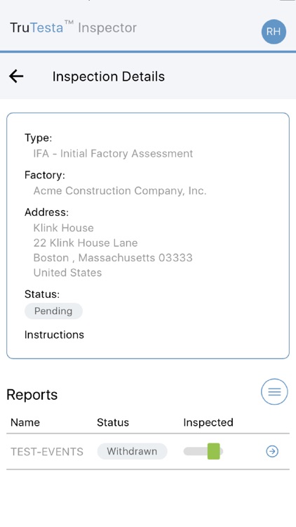 Trutesta Mobile Inspector