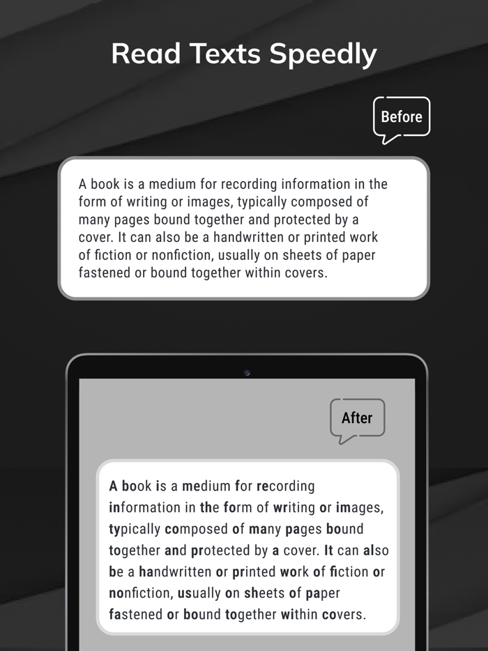 Bionic Reader - Fast Reading