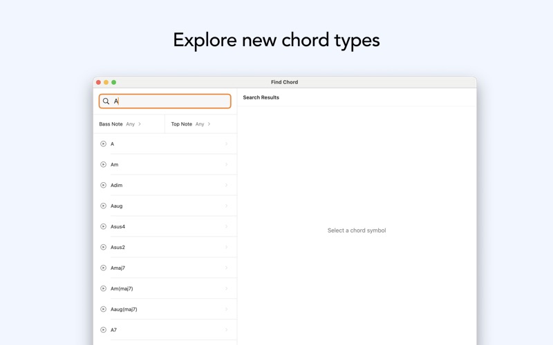 ChordMate 4 Ex Screenshot