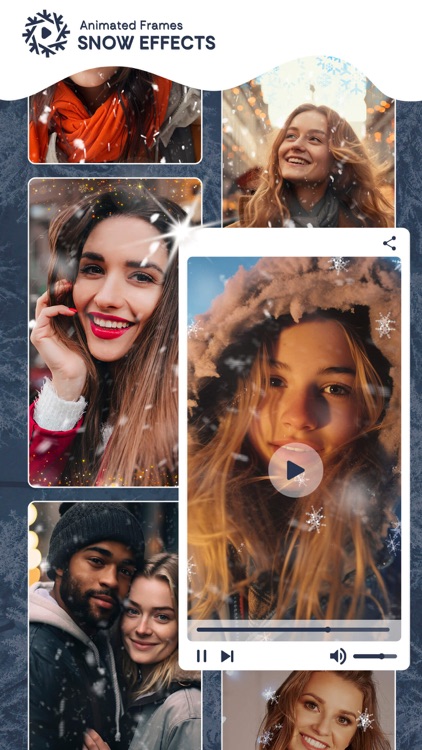 Animated frames - Snow Effects