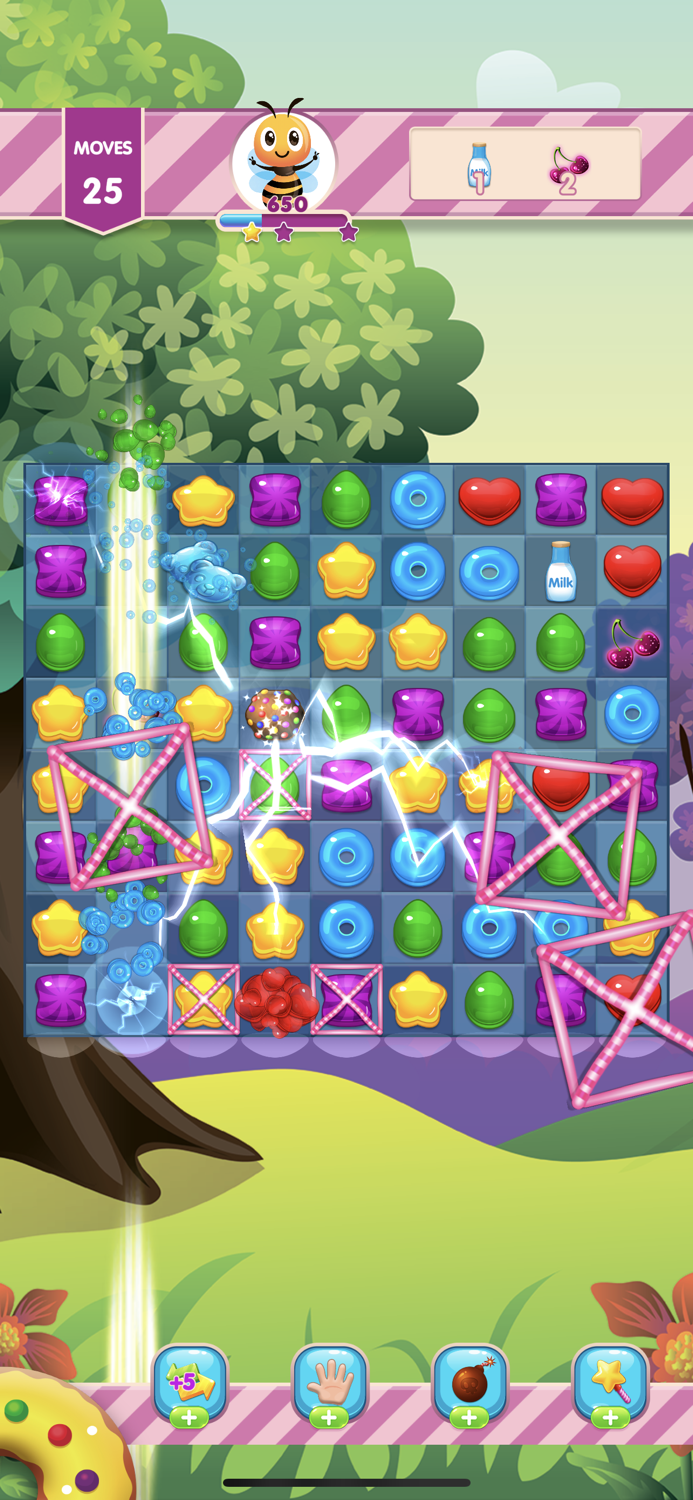 Bee Rush Match 3 Candy Puzzle