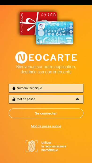 NeoCarte Affilié Screenshot