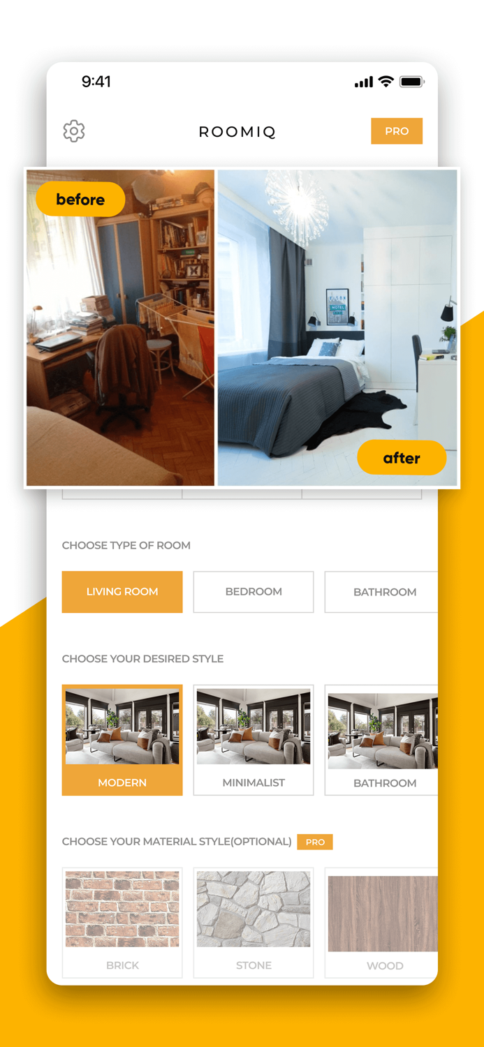 RoomIQ AI interior design