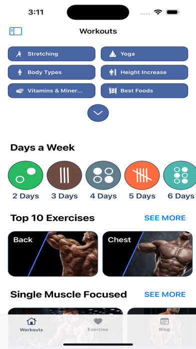 Olympia - Your Fitness Trainer Screenshot