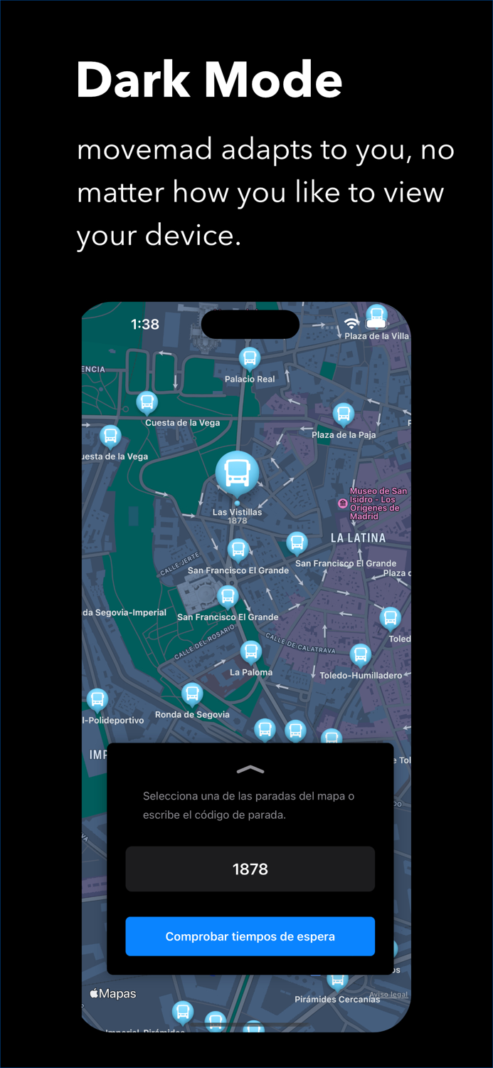 movemad - Madrid EMT and bicimad