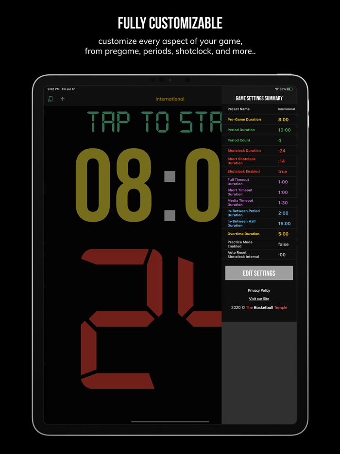 BT Basketball Shotclock