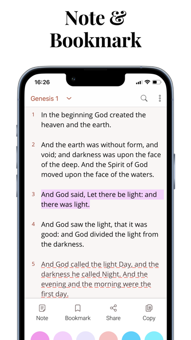 Audio Bible Offline Study App Screenshot