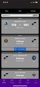 Utah Jazz + Delta Center screenshot #3 for iPhone