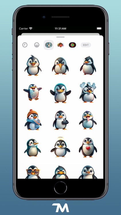 Polar Penguin Emojis