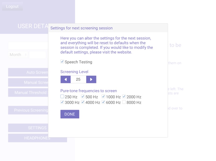 Air-Conduction Audiometer