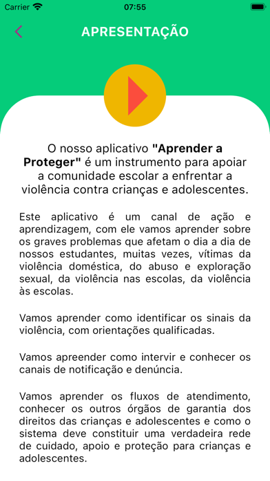 Aprender a Proteger Screenshot