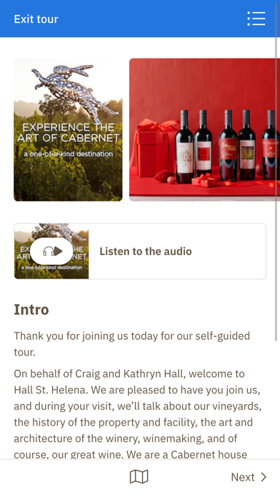 Hall Wines St. Helena Tour Screenshot