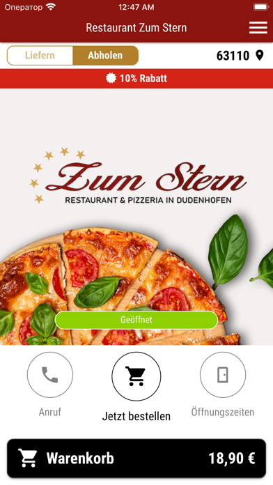 Restaurant Zum Stern  Screenshot