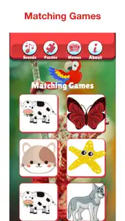wild animal puzzles for kids! iphone screenshot 4