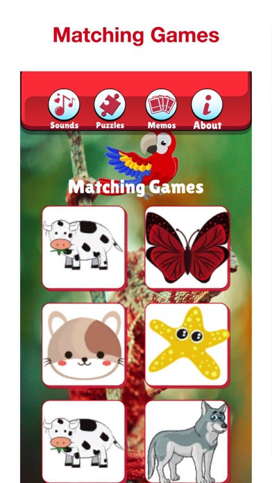 Wild Animal Puzzles for Kids! Screenshot