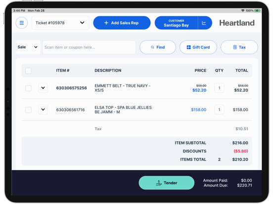 Screenshot #4 pour Heartland Retail