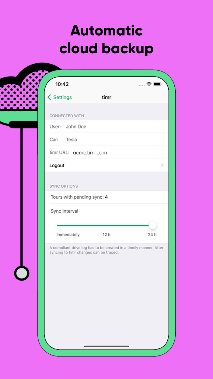 tour - Automatic Mileage Log