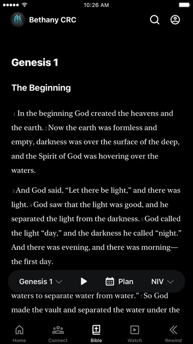 Bethany CRC Bellflower Screenshot