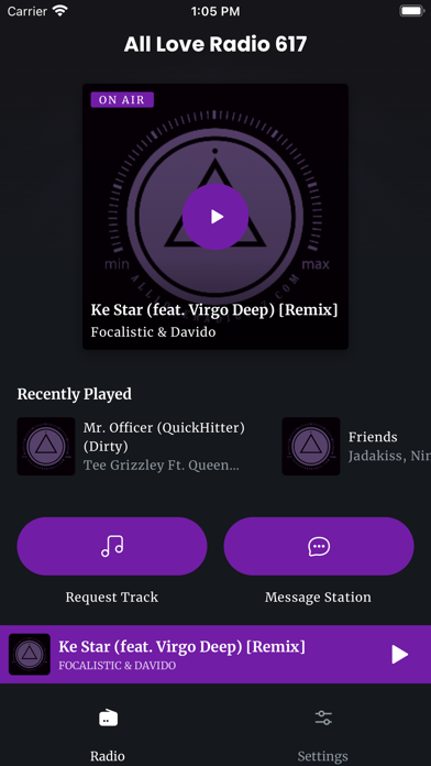 ALL LOVE RADIO 617 Screenshot