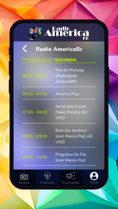 Radio AmericaBR Screenshot