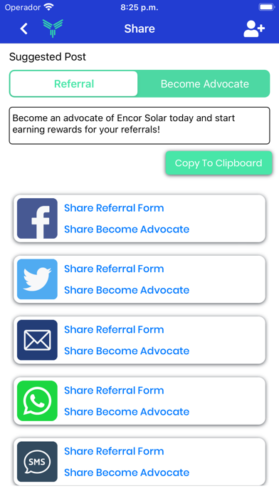 Encor Solar Screenshot