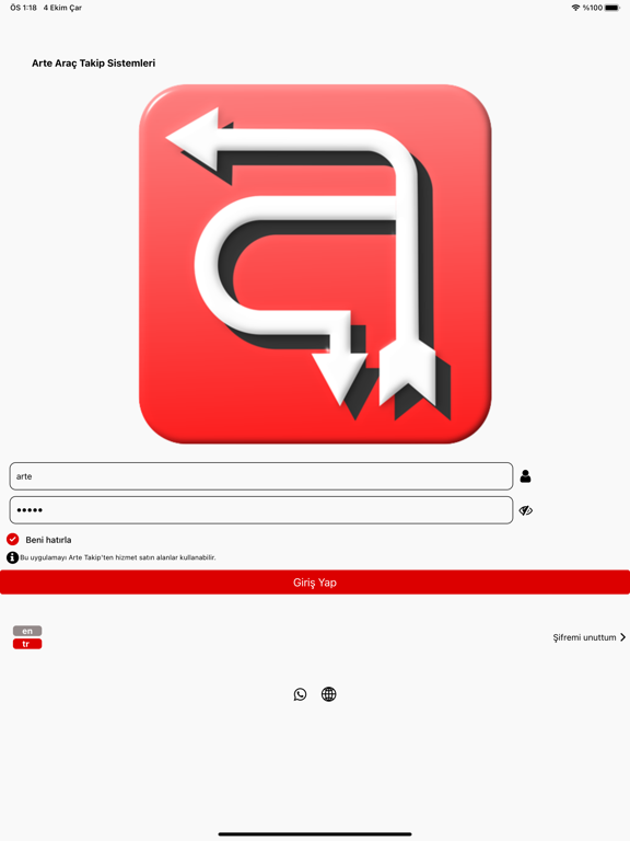 Screenshot #4 pour Arte Arac Takip App