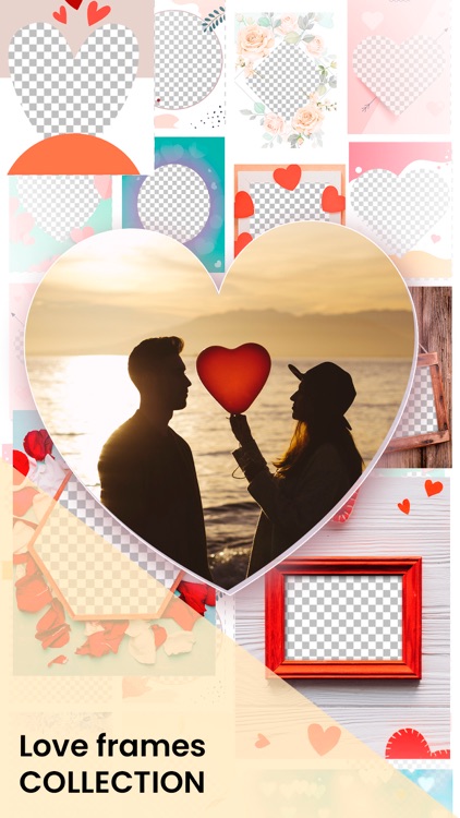 New and romantic love frames