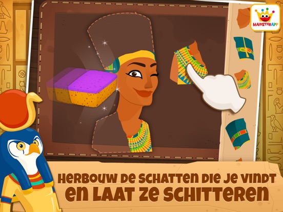 Archeoloog Egypte: Spelletjes iPad app afbeelding 4