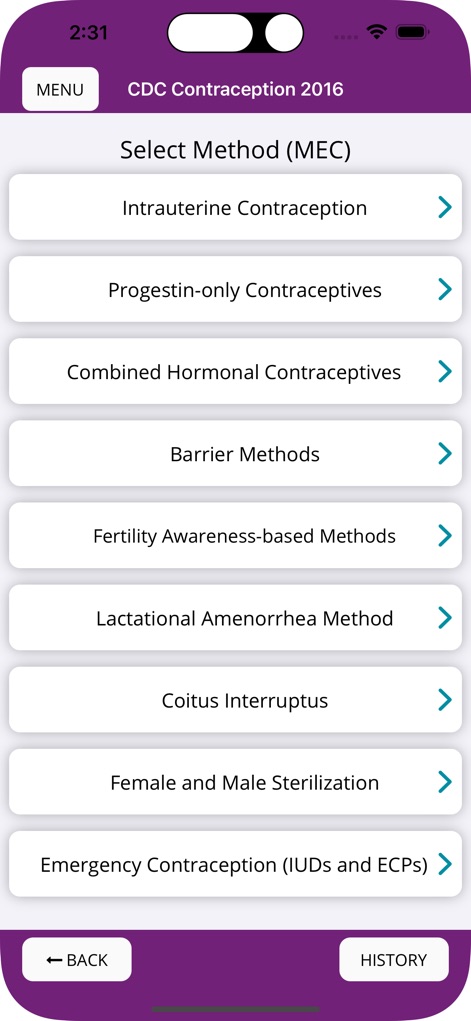Contraception - Medical App | MWM