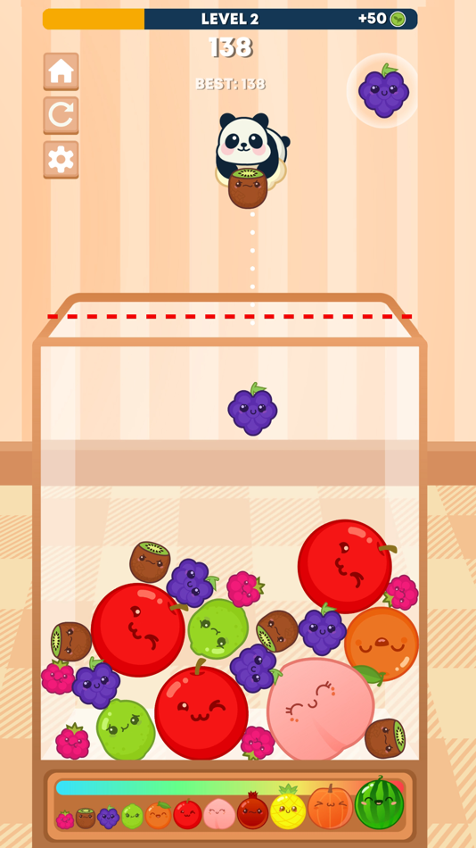 #2. Watermelon Game: Panda Merge (iOS) 由: Pandorio LTD