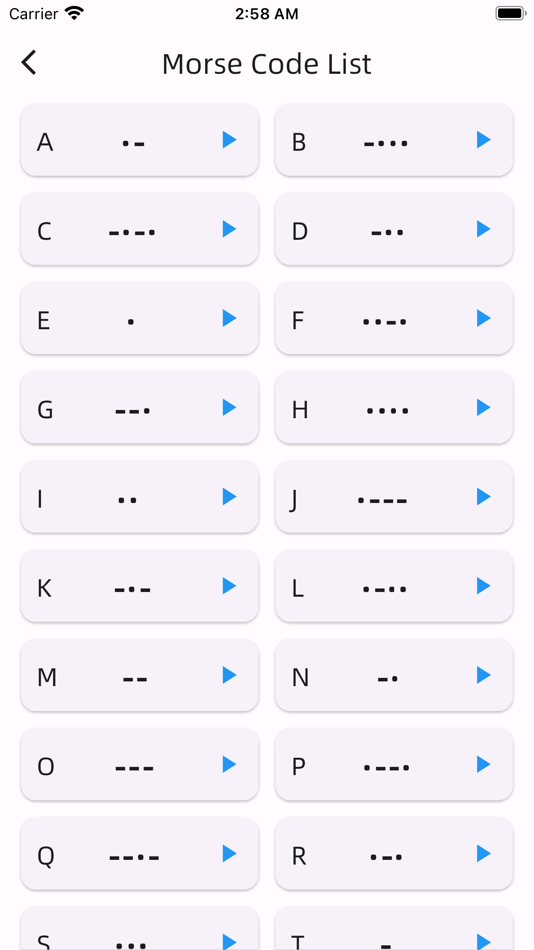 #6. Morse Code - Practice (iOS) 由: 薛琦 高