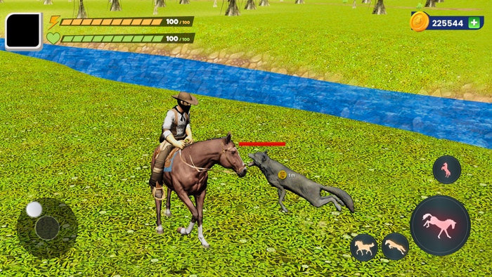 Wild Horse Survival Simulator
