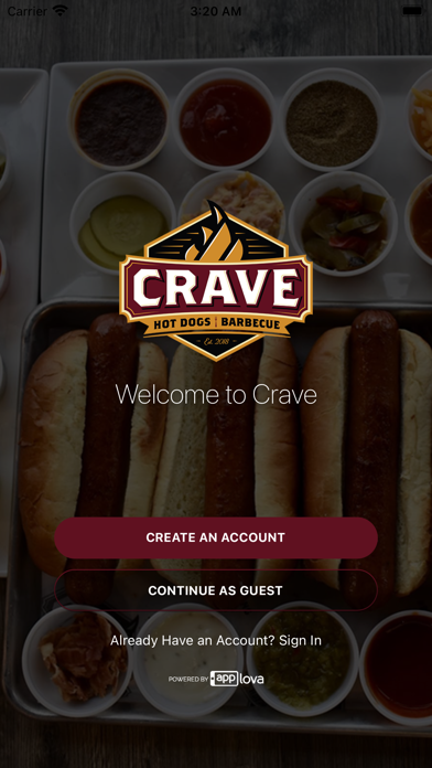 Crave Hot Dogs & BBQ Screenshot
