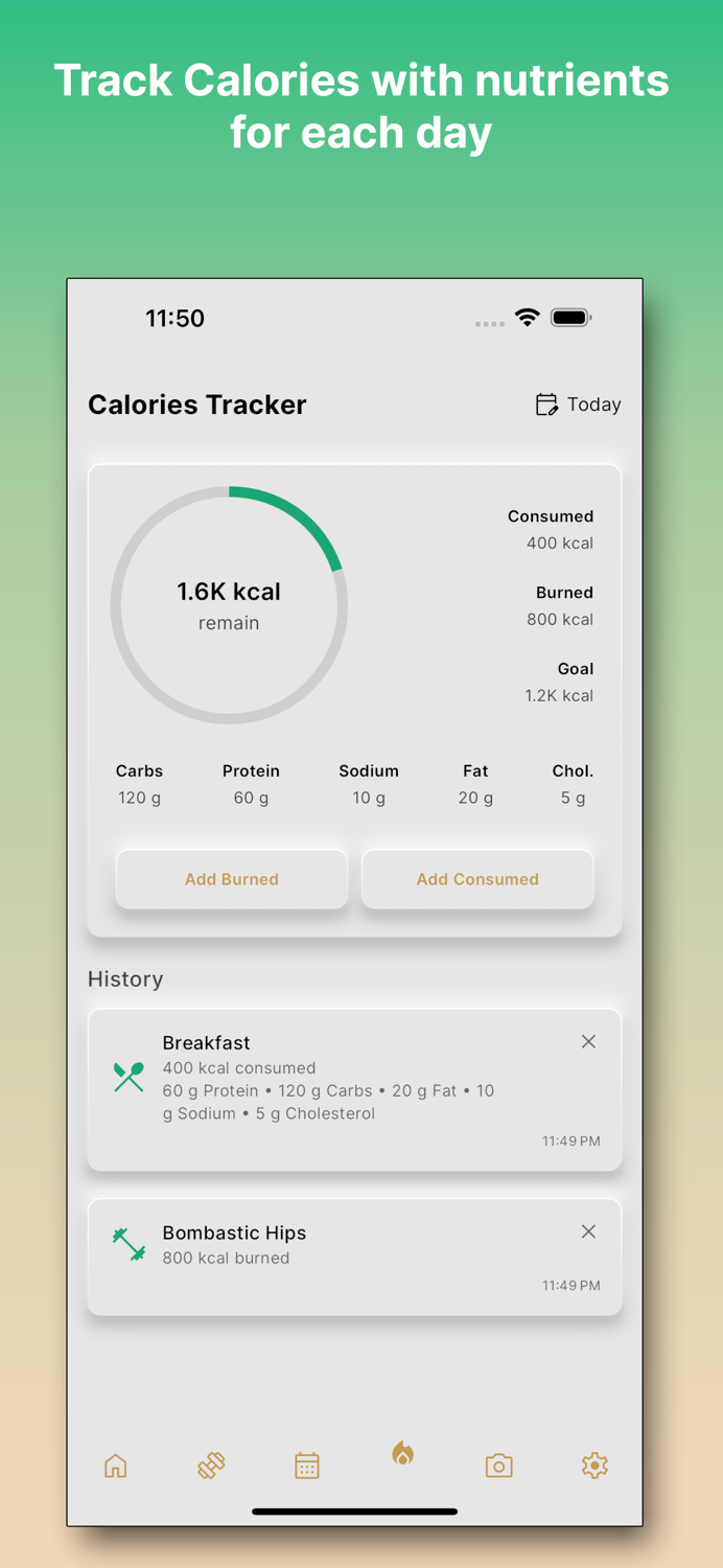 FitBliss Workout  Calories