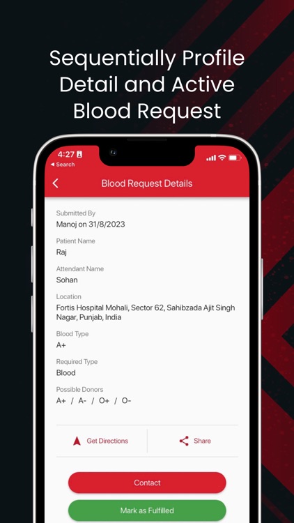 Save Lives - Blood Donor App