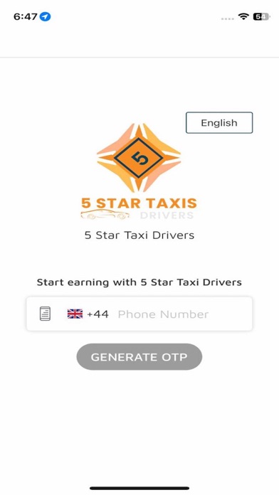 5 Star Taxi Drivers Screenshot