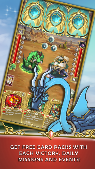 Crystal Soul Card Battle Screenshot
