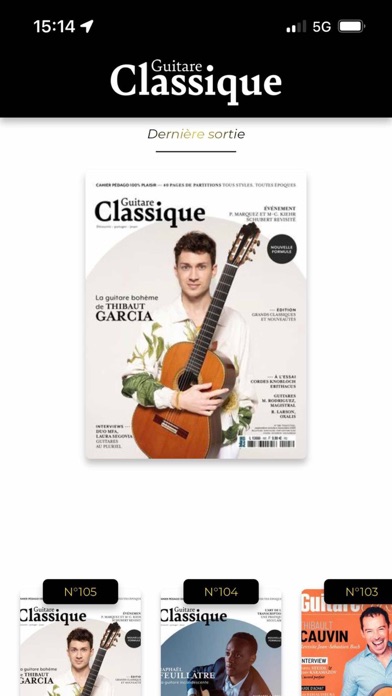 Guitare Classique•Bleu Petrol Screenshot