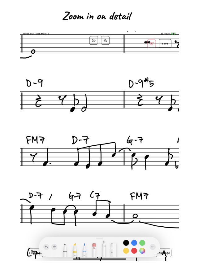 ‎Real Music Score Screenshot