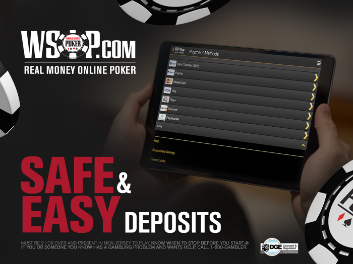 WSOP Real Money Poker – NJ