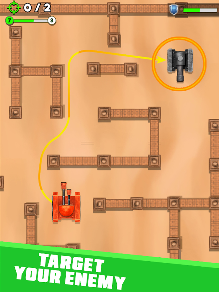 Tank Games Maze Puzzle