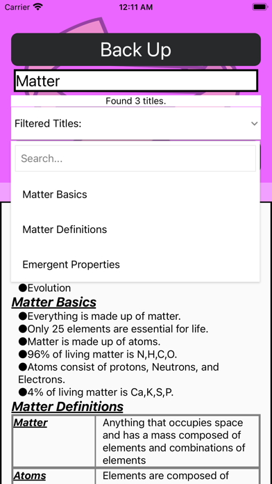 Biology Cheatlists Screenshot