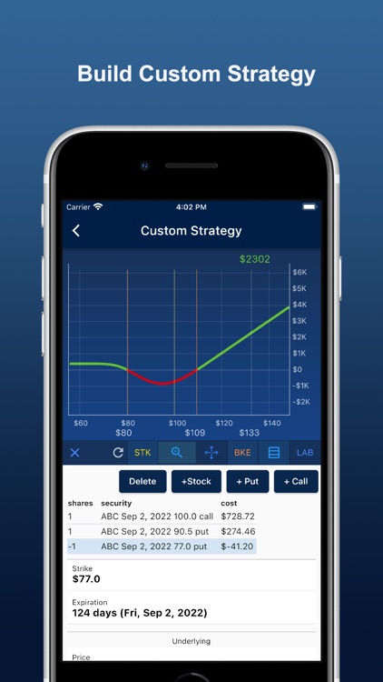 Optactic: Option Strategy Tool screenshot-4