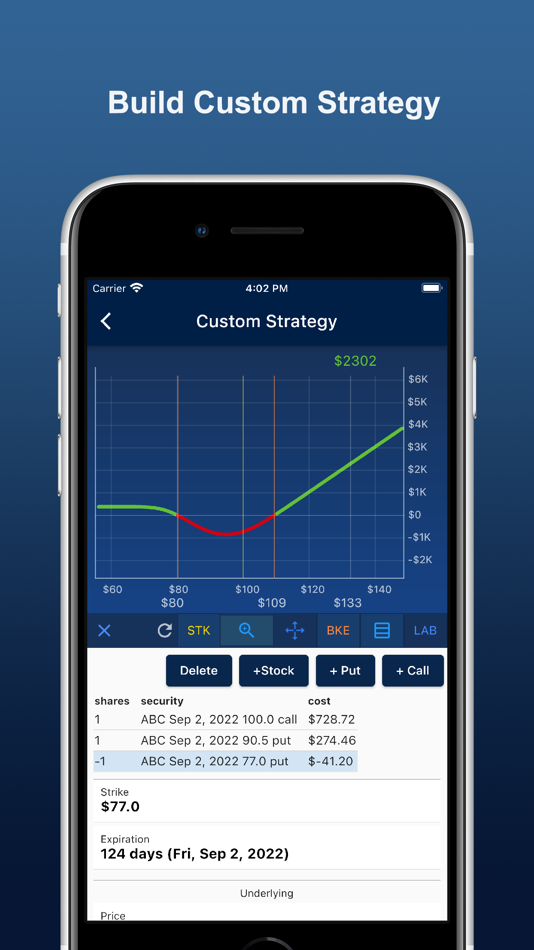 #5. Optactic: Option Strategy Tool (iOS) 由: Honghai Gu