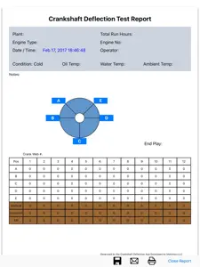 Crankshaft Deflection Test screenshot #3 for iPad